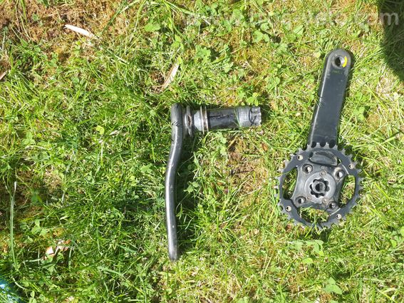 Pédalier carbone Sram - 4