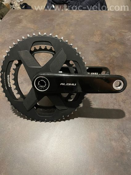 Pédalier 165mm Rotor Aldhu Carbon