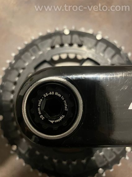 Pédalier 165mm Rotor Aldhu Carbon - 4