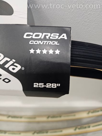 Paire de boyaux Vittoria corsa cx graphene 2.0 - 2