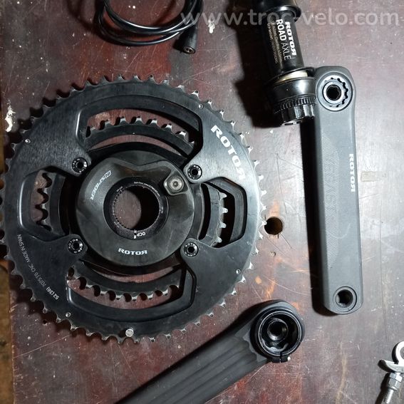 Pedalier connecté Rotor INspider V2