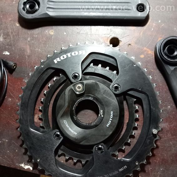 Pedalier connecté Rotor INspider V2 - 8