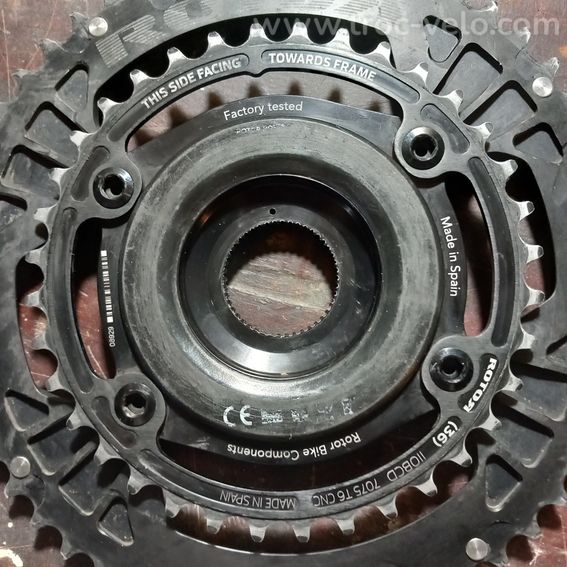Pedalier connecté Rotor INspider V2 - 9