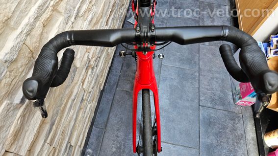 TREK DOMANE SL6 T56 (03/2021)  avec CINTRE BONTRAGER AERO PRO ROAD  Roues DT SWISS PRC 1400 - 2
