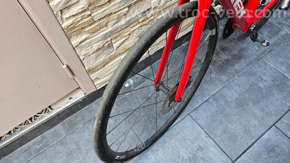 TREK DOMANE SL6 T56 (03/2021)  avec CINTRE BONTRAGER AERO PRO ROAD  Roues DT SWISS PRC 1400 - 6