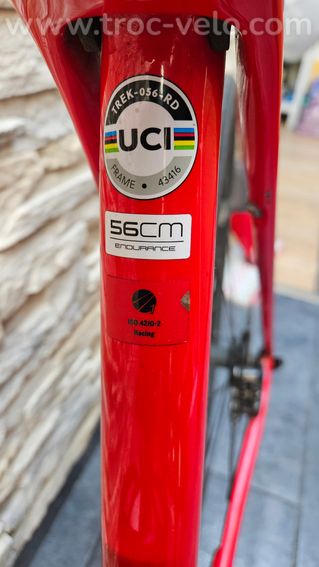 TREK DOMANE SL6 T56 (03/2021)  avec CINTRE BONTRAGER AERO PRO ROAD  Roues DT SWISS PRC 1400 - 7