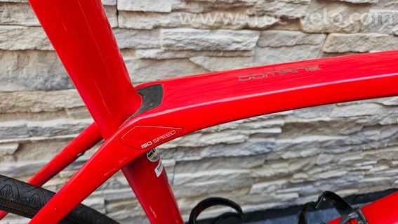 TREK DOMANE SL6 T56 (03/2021)  avec CINTRE BONTRAGER AERO PRO ROAD  Roues DT SWISS PRC 1400 - 10