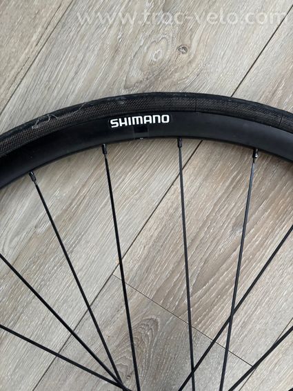Paire de roues Shimano WH-RX010 Disc + disques + pneus Continental Gatorskin - 2