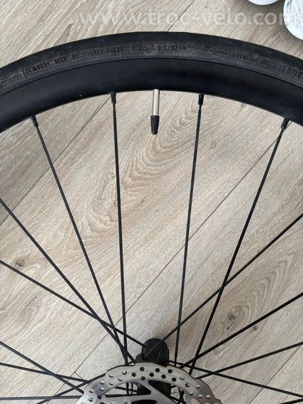Paire de roues Shimano WH-RX010 Disc + disques + pneus Continental Gatorskin - 3
