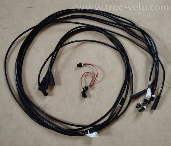 Câbles vélo électrique Hitway complet comme neuf long : 140cm