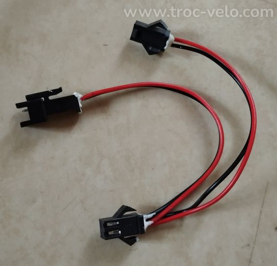 Câbles vélo électrique Hitway complet comme neuf long : 140cm - 4