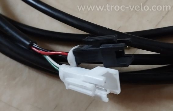Câbles vélo électrique Hitway complet comme neuf long : 140cm - 5