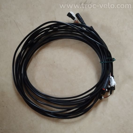 Câbles vélo électrique Hitway complet comme neuf long : 140cm - 6