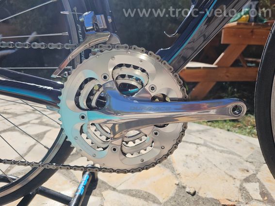 DE ROSA King Carbone 2004 - Full Shimano Dura-Ace 3x10v - Entièrement révisé - 2