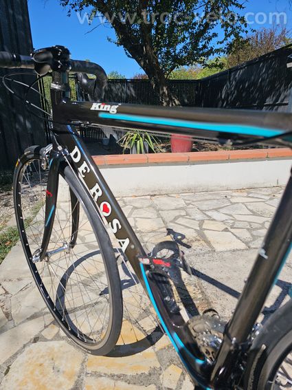 DE ROSA King Carbone 2004 - Full Shimano Dura-Ace 3x10v - Entièrement révisé - 9
