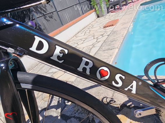 DE ROSA King Carbone 2004 - Full Shimano Dura-Ace 3x10v - Entièrement révisé - 11