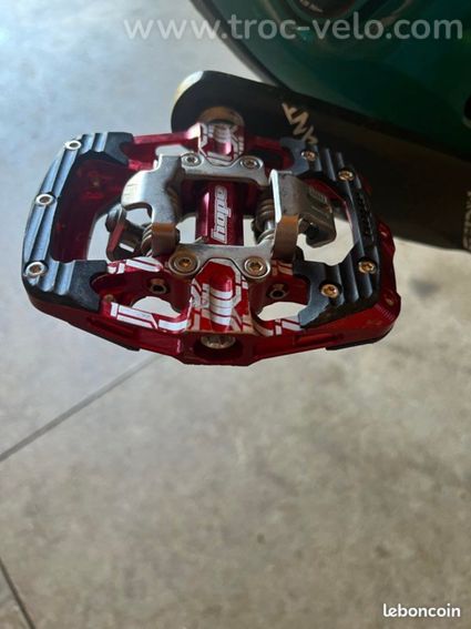 Pédales Automatiques Hope Union GC Rouge - 3