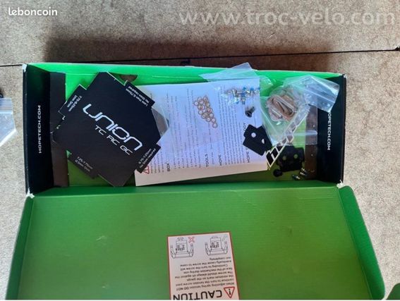 Pédales Automatiques Hope Union GC Rouge - 4