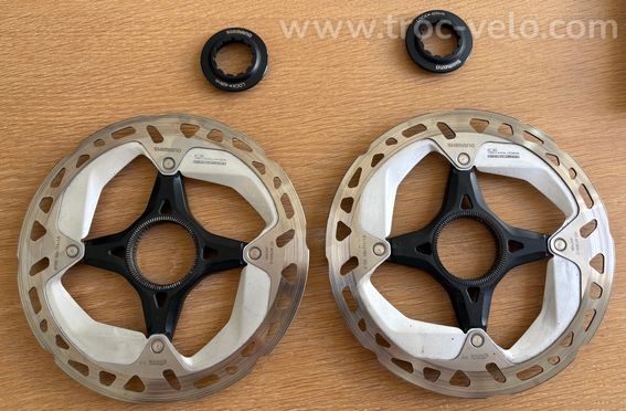 Paires de disques Shimano RT-MT800
