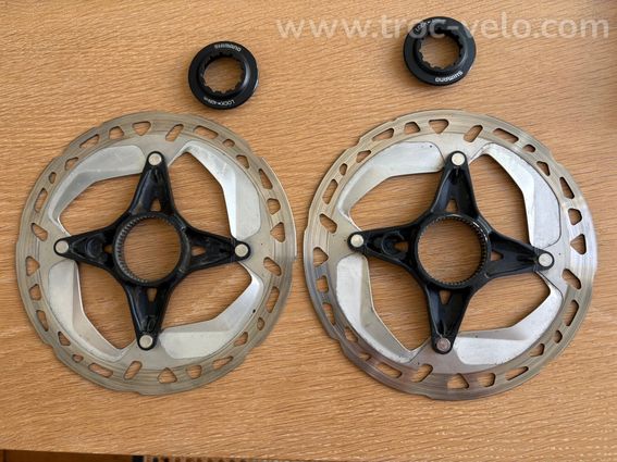 Paires de disques Shimano RT-MT800 - 2