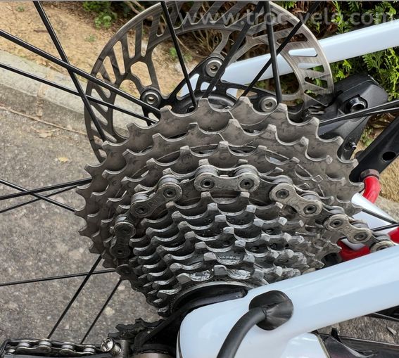 Groupe Campagnolo Super Record EPS 12v – Carbone / Disque / État neuf ⚠️ BAISSE DE PRIX ⚠️ - 9