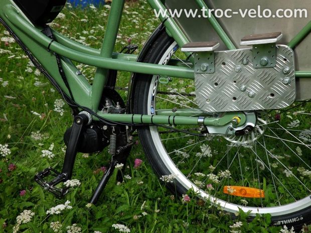 Vélo vtc vae cargo éléctrique longtail porteur GITANE PNEUS NEUFS TOUT ÉQUIPÉ ÉXCELLENT ÉTAT - 5