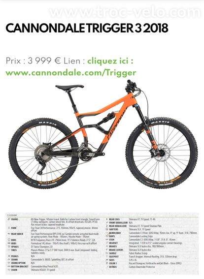 Cannondale trigger 3 - 6
