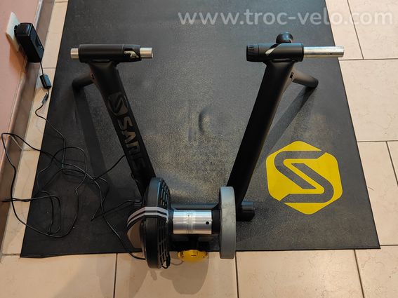 Home trainer connecté Saris M2 smart + support de roue - 2