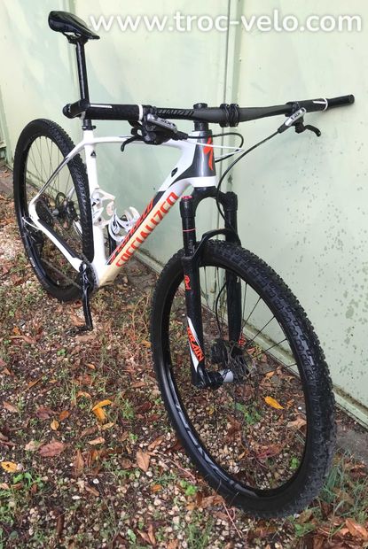 vtt specialized carbone stumpjumper XL blanc - 2