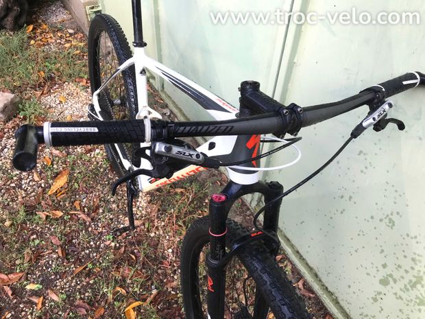 vtt specialized carbone stumpjumper XL blanc - 5