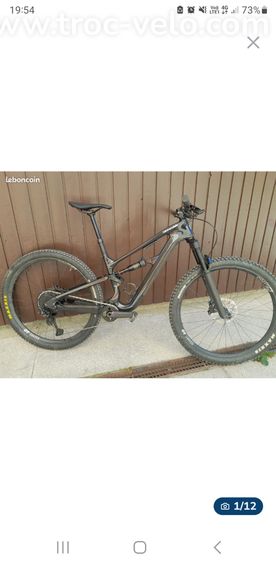 Vtt trail Cannondale carbon Taille M
