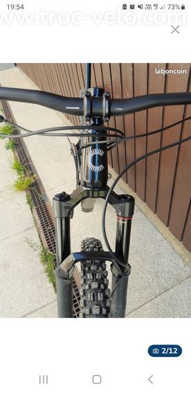 Vtt trail Cannondale carbon Taille M - 2