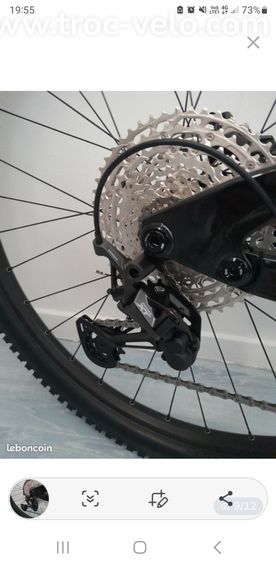 Vtt trail Cannondale carbon Taille M - 10
