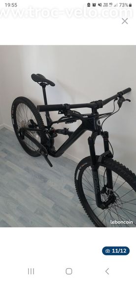 Vtt trail Cannondale carbon Taille M - 12