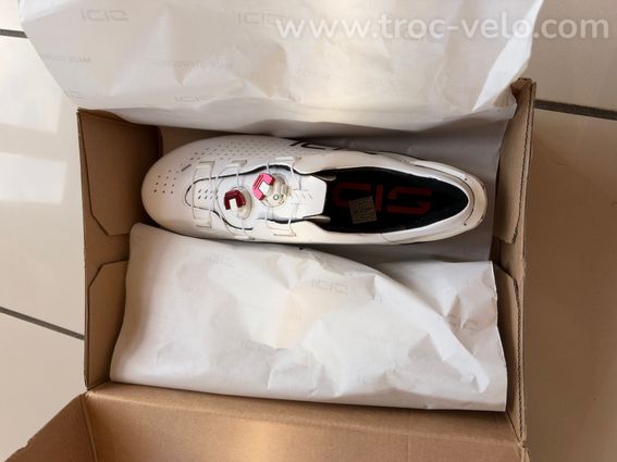 sidi shot 3 neuf blanc chaussure route 42 - 2