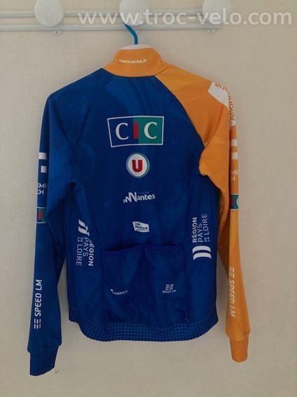 Veste de vélo thermique professionnelle – Club de Nantes – Speed Lm – Taille 1 - 3
