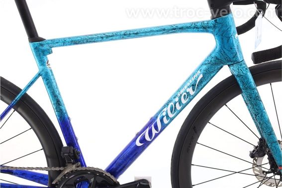 Produit Reconditionne Wilier 0 Slr Di2 12v Bleu Velo De Route Tres Bon Etat - 2