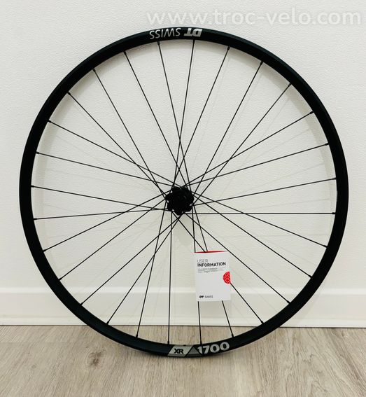 Paire de roues DT Swiss XR1700 Spline Shimano MS NEUVE - 3