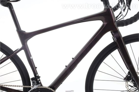 Produit Reconditionne    Giant Revolt Advanced 2    Violet   Velo De Route   Tres Bon Etat - 2