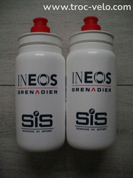 Lot de 2 bidons gourdes INEOS-GRENADIER NEUFS vélo vtt route course cyclisme Tour de france 2024 sport - 2