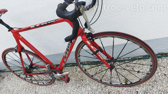 Look 386i Carbone taille 59 rouge - 3