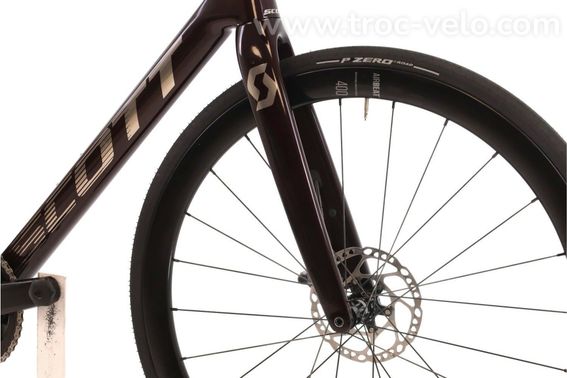 Produit Reconditionne Scott Addict Se Di2 12v Brun Velo De Route Tres Bon Etat - 5