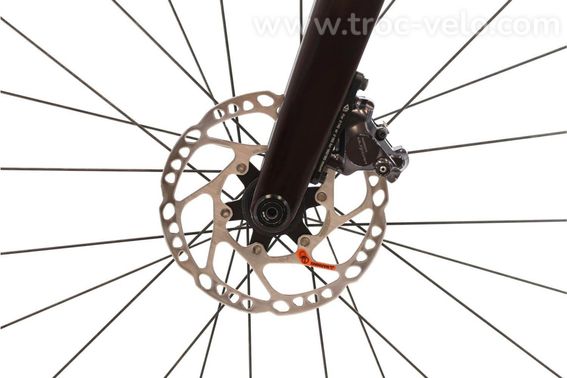 Produit Reconditionne Scott Addict Se Di2 12v Brun Velo De Route Tres Bon Etat - 7