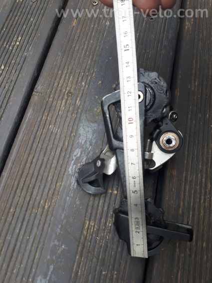 DERAILLEUR ARRIERE SRAM XO 9V chape longue carbone - 3