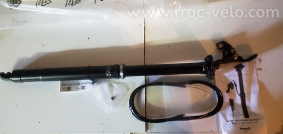 Tige de selle telescopique tranzx 170mm - 2