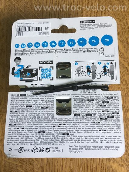 NEUF : Cassette 11/28 Decathlon - 2