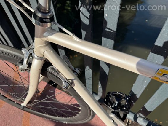 Vélo fixie piste plongeant - 2