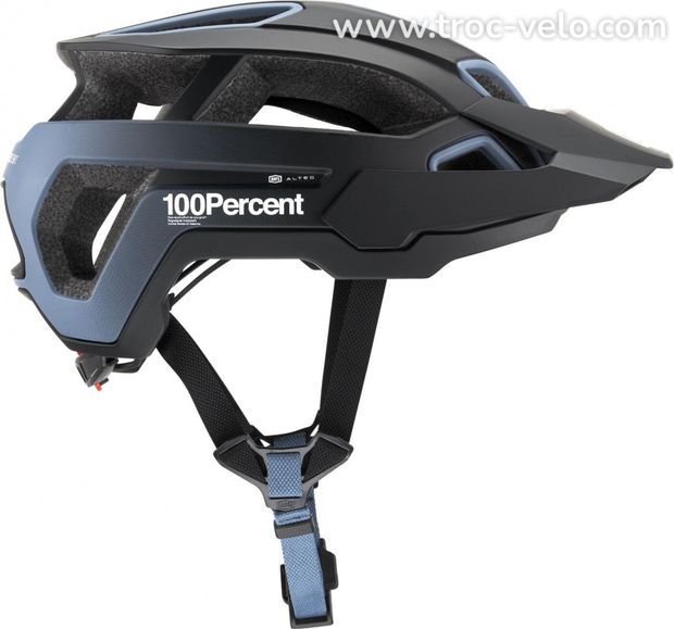 Casque VTT / DH / freeride 100% cent pourcent Altec Fidlock Navy Fade XS/S - 1