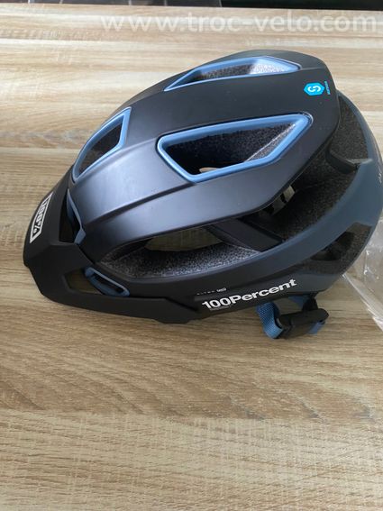 Casque 100% Altec Fidlock noir / bleu TAILLE XS / S - 2