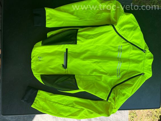 Veste hiver Craft jaune fluo en TBE  - 2